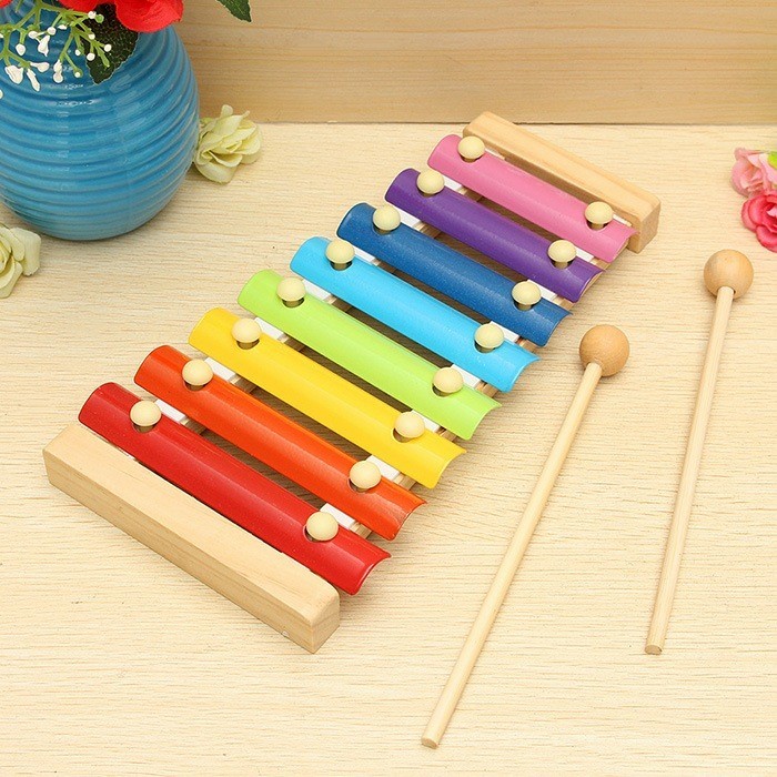 Lucky88toys ⭐⭐⭐⭐⭐ Mainan Alat Musik Xylophone Kolintang Kulintang Hand Knocks Xylophone