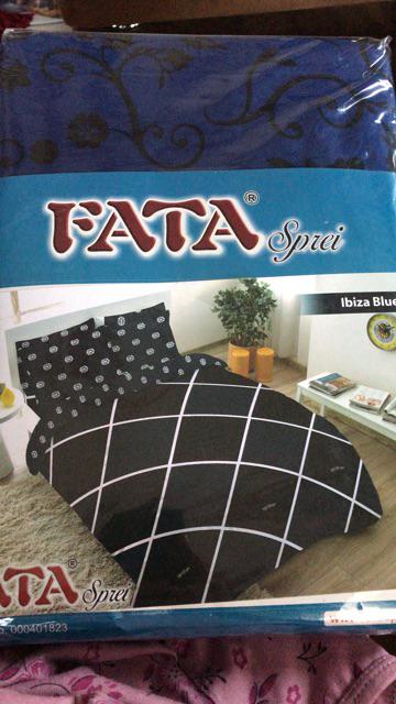 Fata - Sprei Single Flat 120x200cm Motif Blackberry
