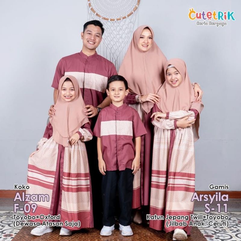 Cutetrik Sarimbit Keluarga Terbaru Arsyla