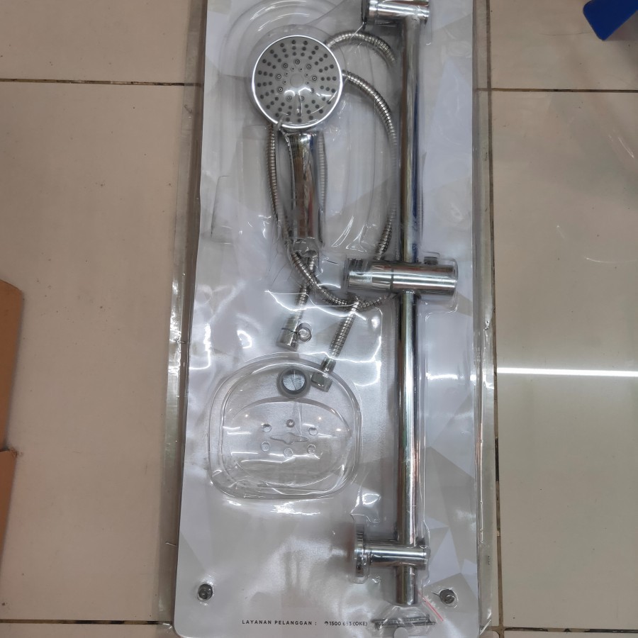 Shower Bar 1 Set Tiang Onda Exclusive SB 03 1/2&quot;