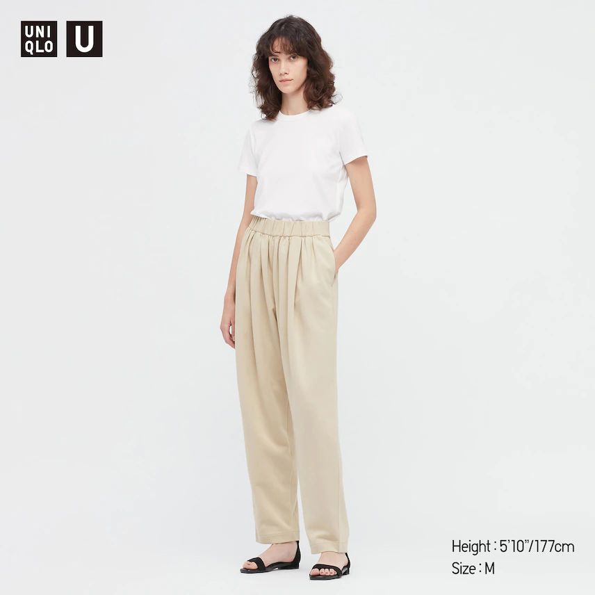Uniqlo Crewneck Short Sleeve Tshirt-UNQ crew White