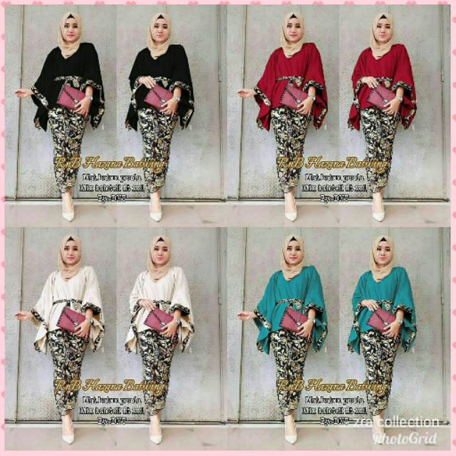 RnB Hazana Batwing fit to XXL matt balotelli.rok lilit instan katun prada bakung.batik Pekalongan