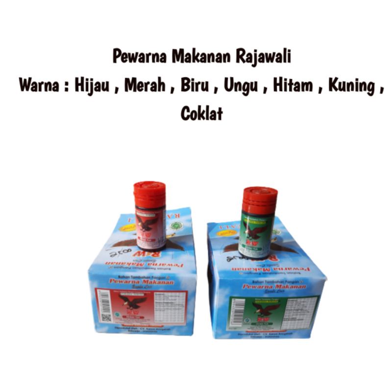 

Pewarna makanan R&W Rajawali Superior Quality 12,5 ml