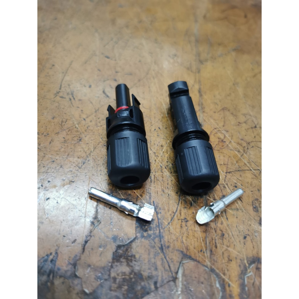 CONNECTOR SOCKET FEMALE SOLAR PANEL KONEKTOR TENAGA SURYA 1 SET