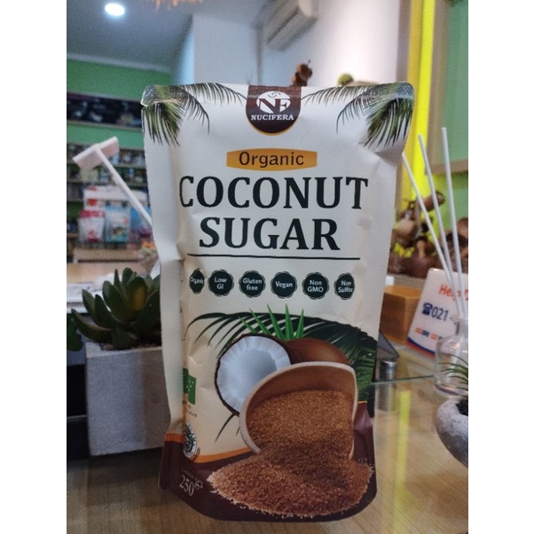 

NUCIFERA ORGANIC COCONUT SUGAR 250 GR