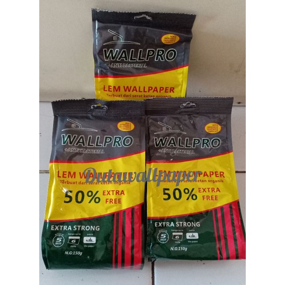 Lem wallpaper dinding wallpro