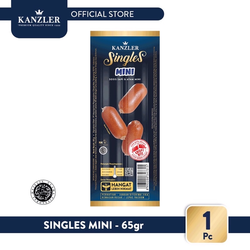 

KANZLER SOSIS SINGLES MINI