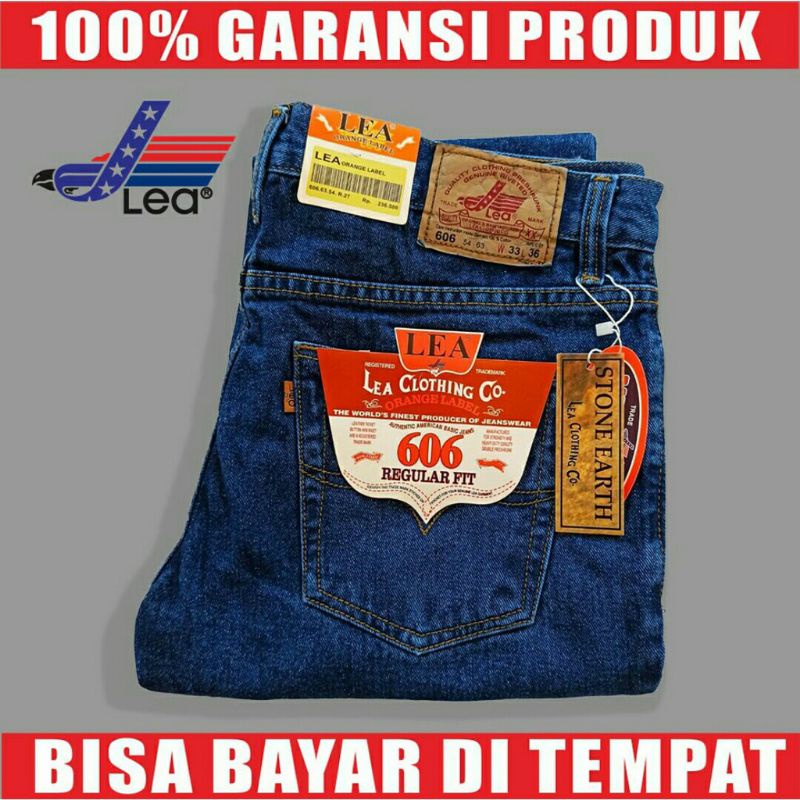 Celana Jeans Pria Panjang Reguler Premium