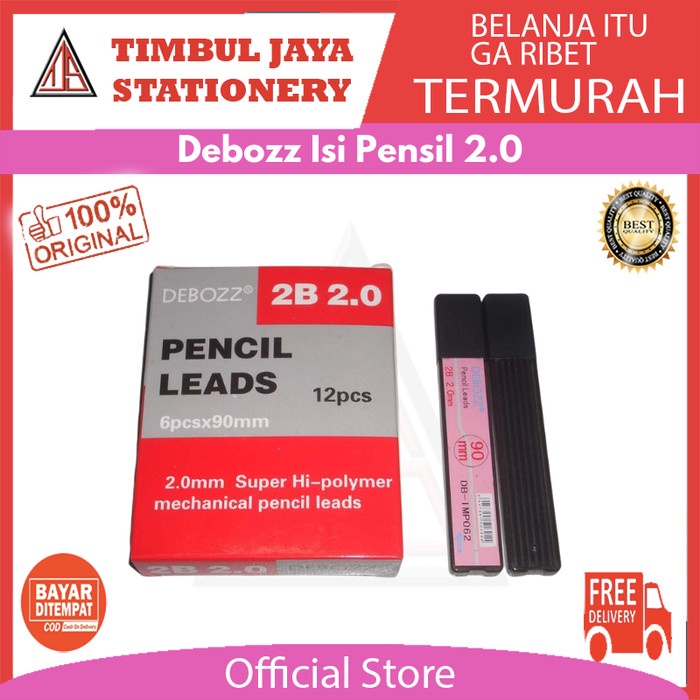 

Buruan Isi Pensil 2,0 Mm Debozz Bergaransi