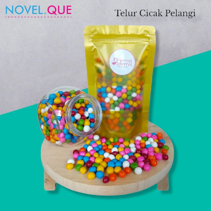 

(Permen Jadul) Telur Cicak Warna Warni