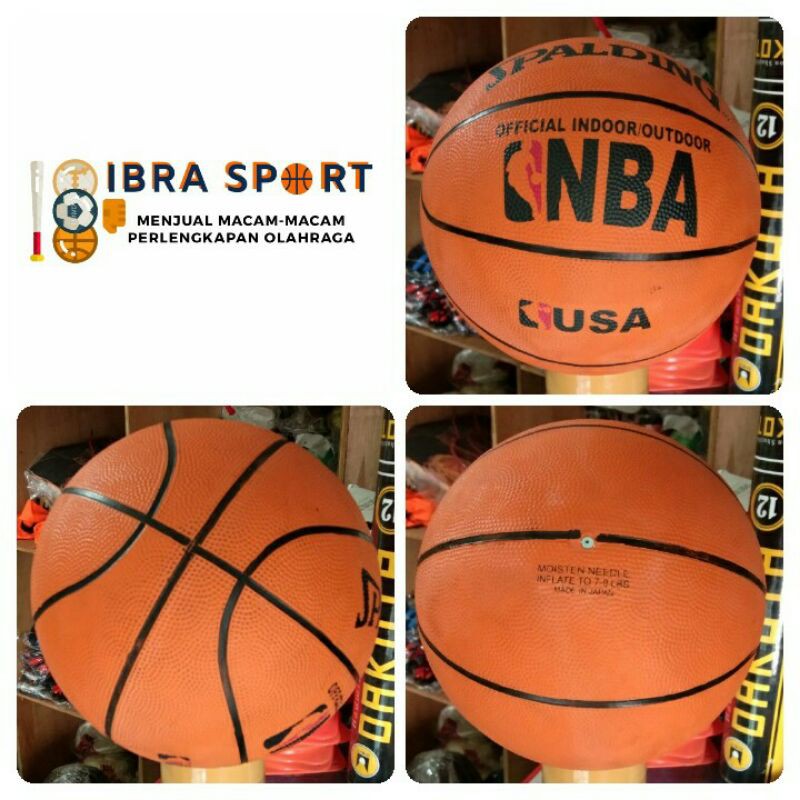 Bola Basket Import Spalding Rubber Bola Basket Spalding NBA