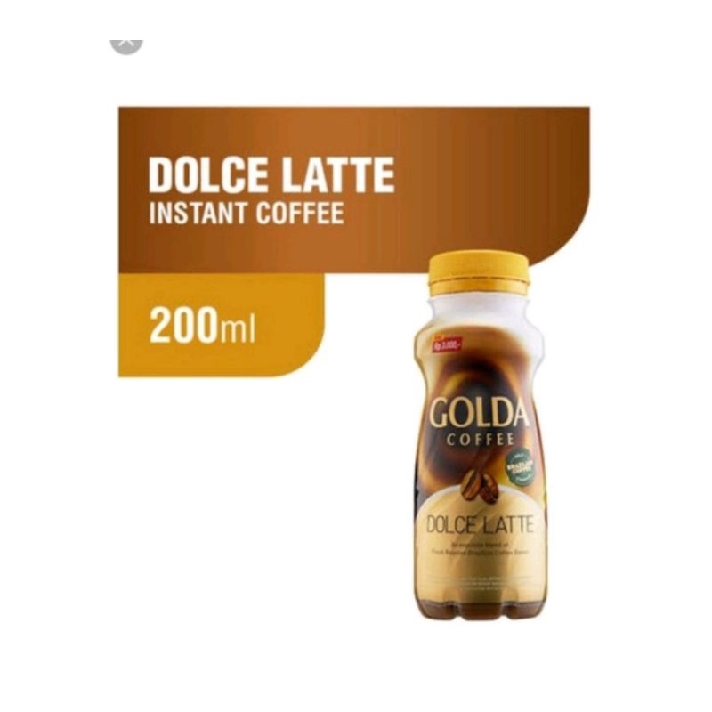 

golda dolce latte ukuran 200ml isi 24 pcs/karton