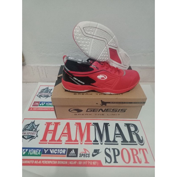 sepatu badminton Genesis original