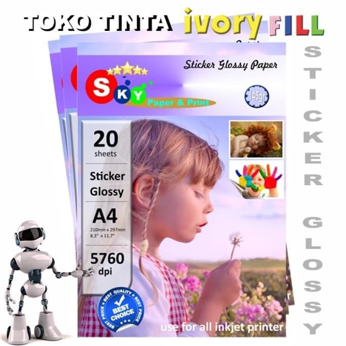 

ITERLARISl KERTAS FOTO SKY STICKER
