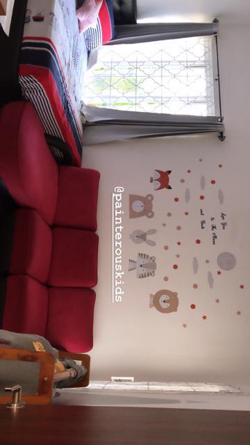 Animal Scandinavian 2016 - Painterous Kids Premium Interior Decal