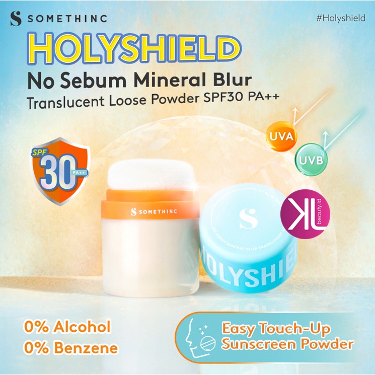 SOMETHINC No Sebum Mineral Blur Translucent Loose Powder SPF 30 PA++ Sunscreen Powder