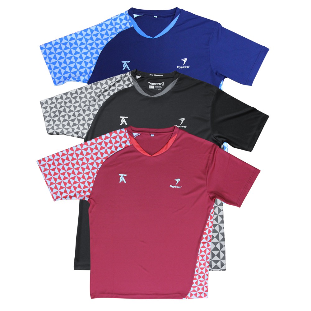 Flypower Rio Gold V1 Kaos Badminton  (Tontowi Ahmad Series)