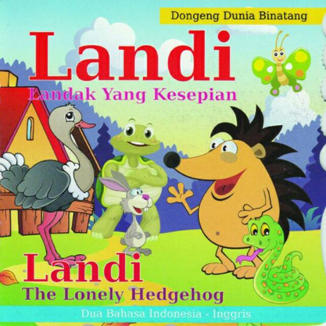 Buku Dongeng Dunia Binatang Landi Landak Yang Kesepian