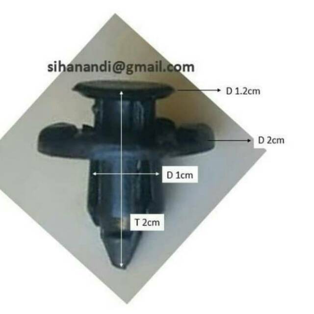 Kancing Klip Bemper Mobil Avanza Xenia Nissan Ayla Agya Calya Sigra Honda universal