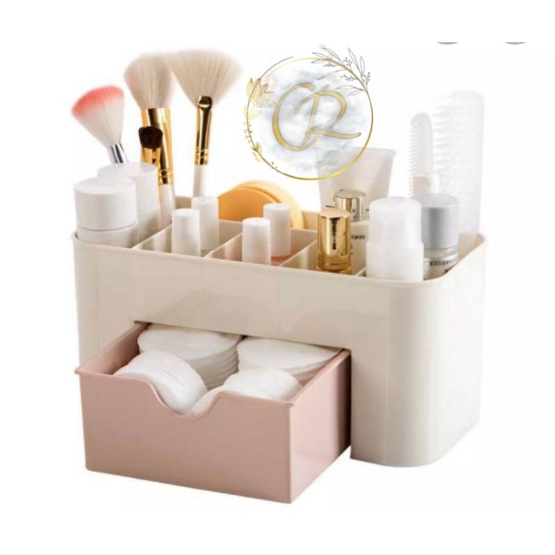 RAK KOSMETIK MULTIFUNGSI / KOTAK MAKE UP PLASTIK MINI / BOX MAKE UP KOSMETIK