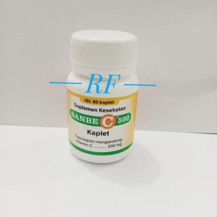 Sanbe C 500 Caplet isi 80 (Sanbe Farma)