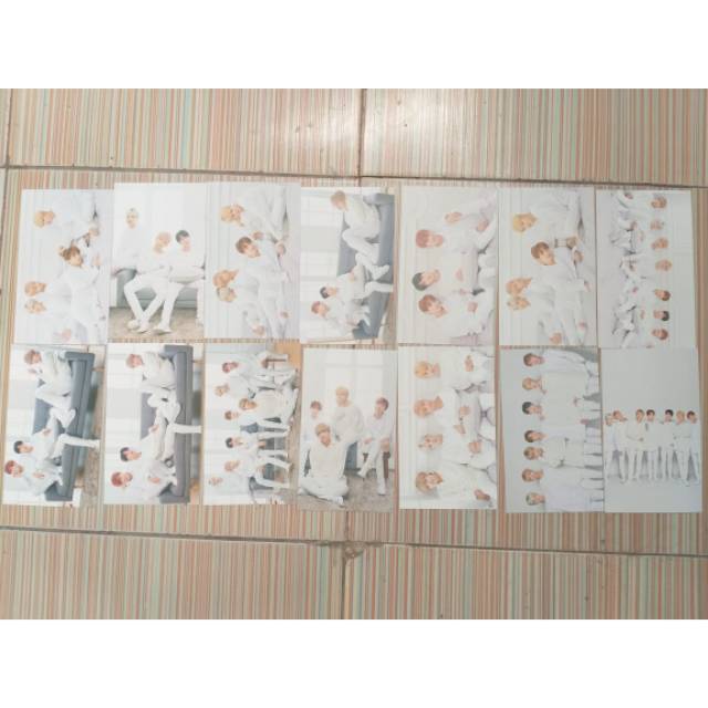 official postcard bts mediheal, postcard vt