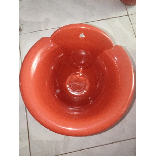 pot tempel anggur 01/pot dinding anggur 01 merah bata