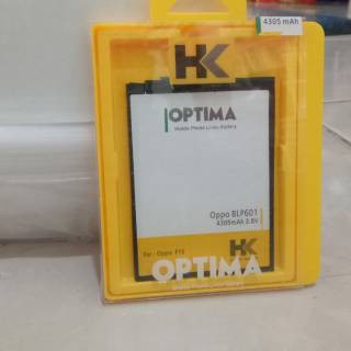 BATERAI BATRE DOUBLE POWER HK OPTIMA  OPPO BLP-601 / F1S 4305 Mah BATTERY BATRAI ORIGINAL