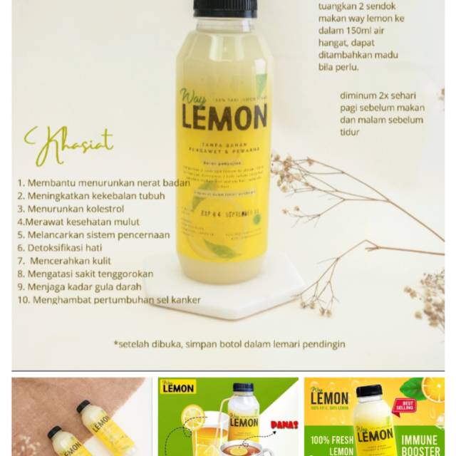 

Way Lemon Sari lemon