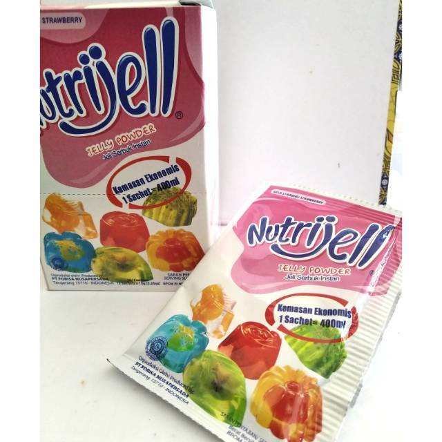 

Nutrijell strawberry