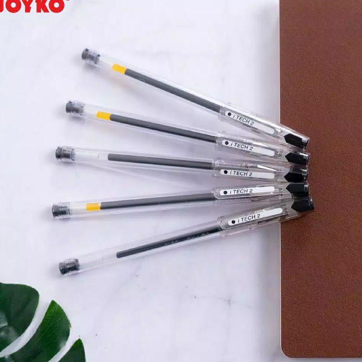 

Langsung Order 1 LUSIN GEL PEN JOYKO I TECH GP 266 / PULPEN GEL PEN I TECH 2 GP-266 0,28 MM
