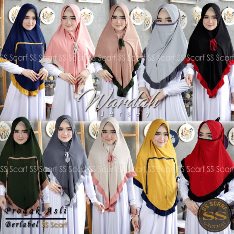 Hijab Instan 3 in 1 Wardah ORI by SS Scarf