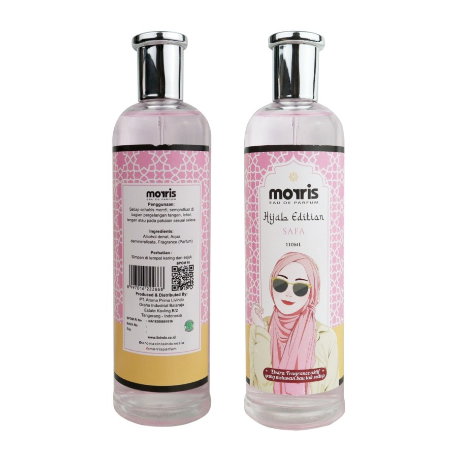 Parfum Cewek Eau De Parfume Morris Hijab Version 110ml