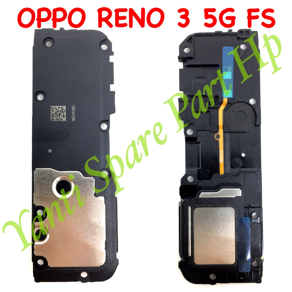 Buzzer Loudspeaker Oppo Reno 3 5G Fullset Original Terlaris New