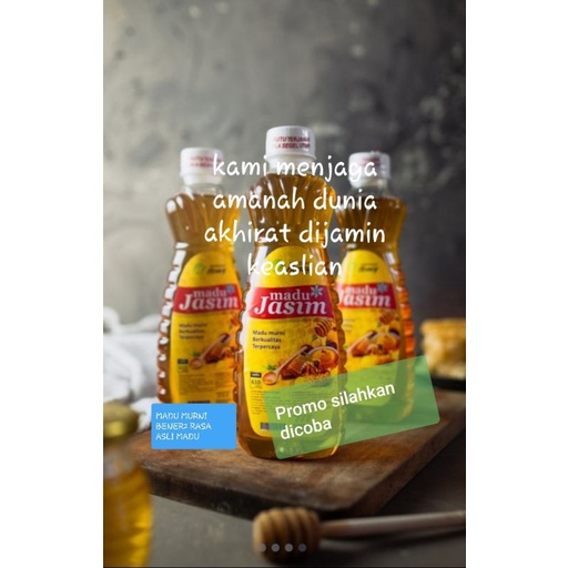 

madu murni/madu asli PRODUK BARU MENJAGA KEASLIANNYA 610ml harga PROMO
