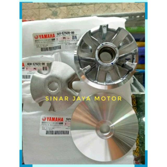 Pully pulley 5vv 4do yamaha mio nouvo mio soul fino lama  thailand ori bunutan pablik