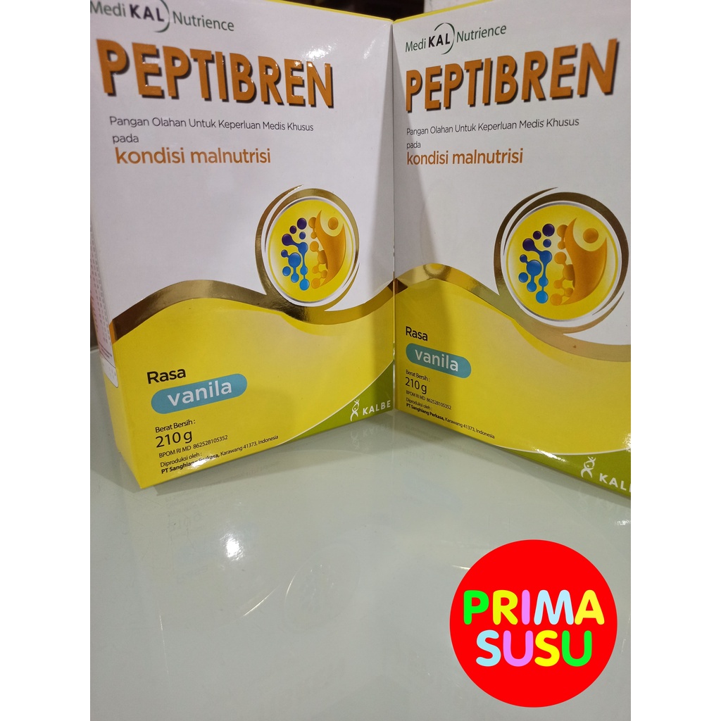 Peptibren 195 Gr, Cokelat, Vanila dan Kacang Hijau