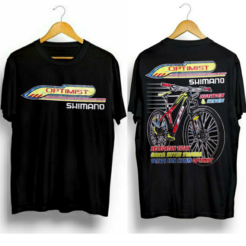 baju kaos sepeda keren shimano