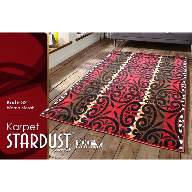 STARDUST Karpet Lantai 155x210 ST32 Maroon