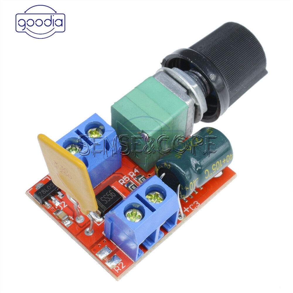 ღ[HOT SALE]ღ PWM Motor Speed Controller Switch Regulation LED Dimming 5A 10A 5V-16V/3V~35V