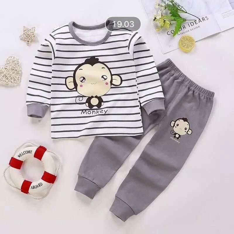 Baju Tidur Anak/Setelan Anak Couple Celana Panjang /Piyama Set Anak laki laki perempuan