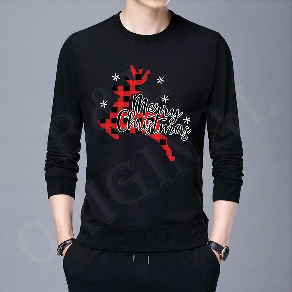 BS/COD//BAJU DISTRO CHRISTMAS//S-M-L-XL-XXL-XXXL//LENGAN PANJANG//GOOD QUALITY REALPIC