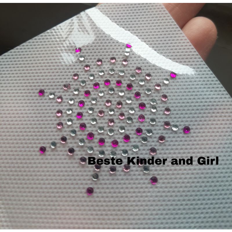 SWAROSKI PAYET MOTE  HIJAB GOSOK MANIK LOGO HOTFIX HOT FIX KHIMAR PED CADAR KERUDUNG  GRADE A BLINK 