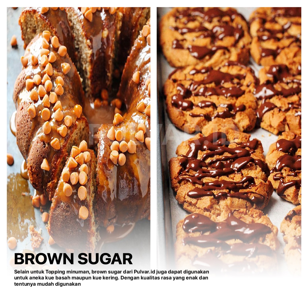 GULA AREN BUBUK / GULA AREN ASLI / BROWN SUGAR BUBUK / BOBA BROWN SUGAR / GULA AREN AREN ORGANIK 250
