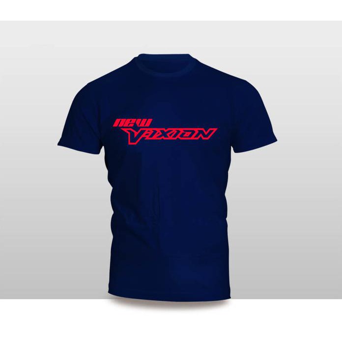 Kaos Baju Pakaian Otomotif Motor Yamaha New Vixion Murah - Putih, Xs