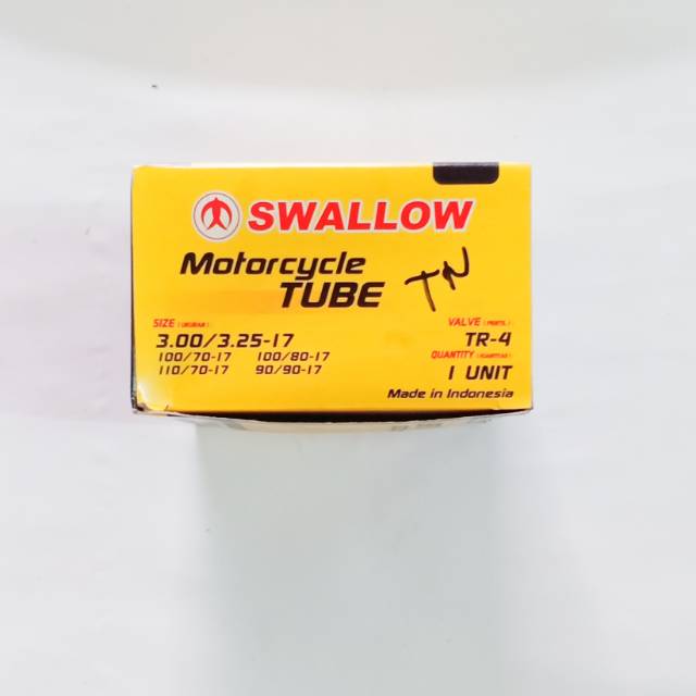 Ban dalam swallow 300/325/17 / 100/70/17 / 110/70/17 / 100/80/17 / 90/90/17