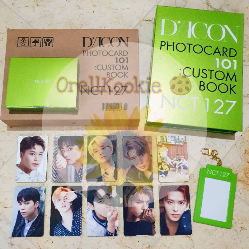 DICON NCT 127 YUTA SET, PHOTO HOLDER KEYRING