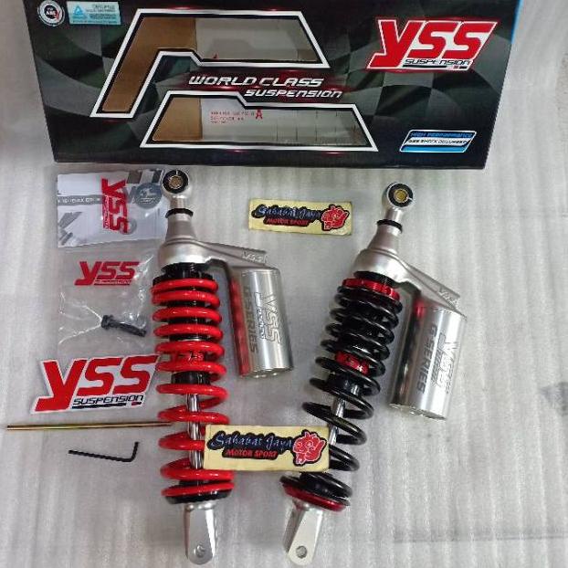 [[BISA COD]] Shock Tabung Yss New G-Plus Gold Series 330MM Vario 125 Vario 150 Beat Fi Scoopy Fi Mio