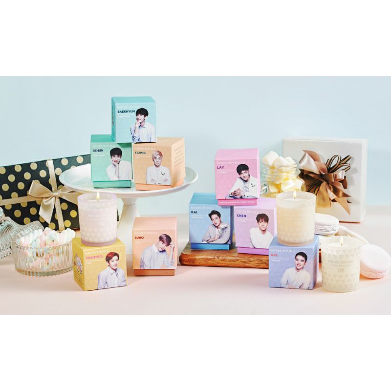 NATURE REPUBLIC EXO SCENTED CANDLE [BACA DESKRIPSI PRODUK]