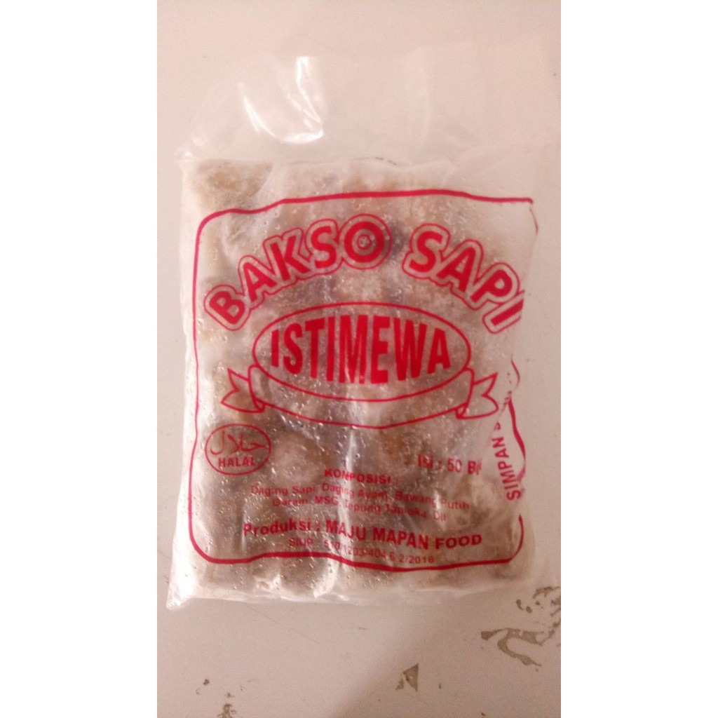 

bakso sapi istimewa merah